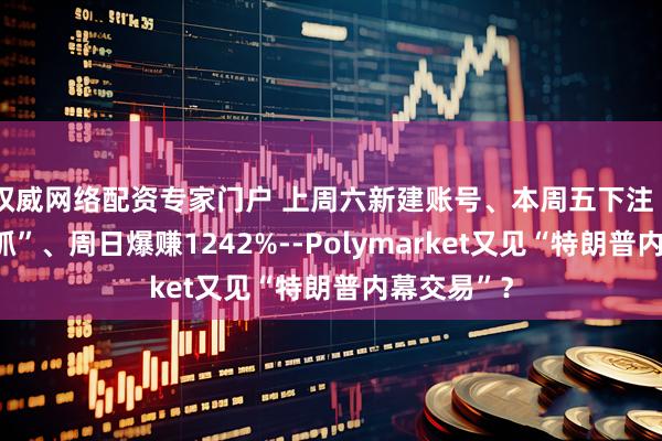 权威网络配资专家门户 上周六新建账号、本周五下注“马杜罗被抓”、周日爆赚1242%--Polymarket又见“特朗普内幕交易”？