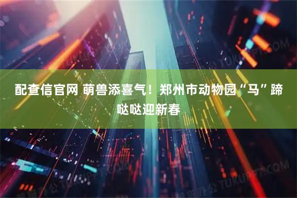 配查信官网 萌兽添喜气！郑州市动物园“马”蹄哒哒迎新春